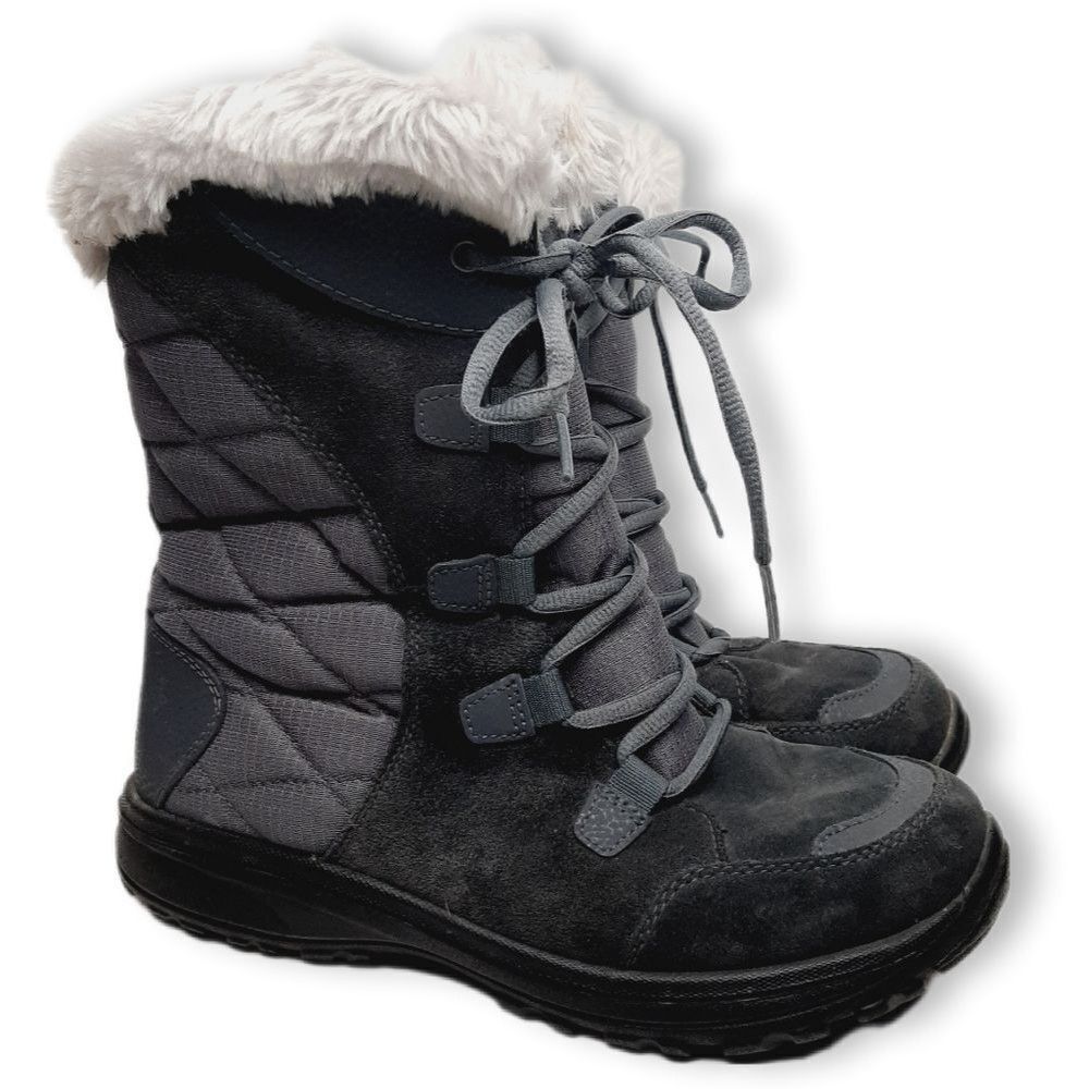 COLUMBIA | Ice Maiden ll Lace-up Snow Winter Boots Waterproof Insulated Sz 7.5